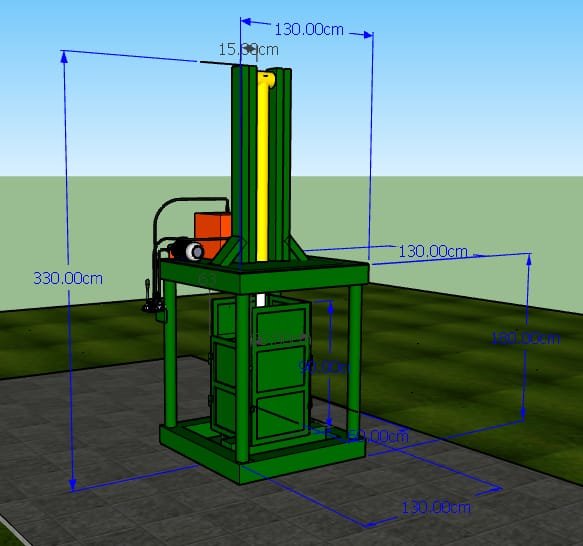 Press Hidrolik Kaleng MPH 40 T